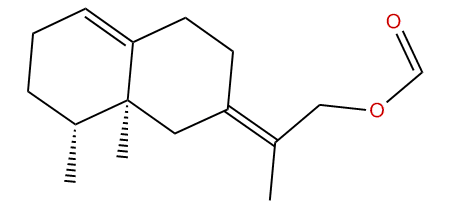(E)-Eremophila-1(10),7(11)-dien-12-yl formate